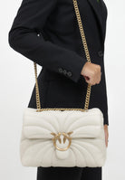 PINKO Borsa a tracolla Classic Love Bag Puff panna da donna 100038A1EX Z14Q PINKO 