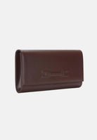 ELISABETTA FRANCHI Pochette cacao da donna realizzata in vera pelle BS99A61E2 644 ELISABETTA FRANCHI 