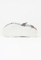 BIRKENSTOCK Sandalo Rio Kids argento da bambina 1012518 . BIRKENSTOCK 