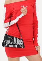 GCDS Borsa a spalla Comma Notte nera da donna GCDSMCN002 99 GCDS 