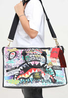 Shopper THE RIZZ CREAM PYRAMID DUFFLE bianca da donna 910D6601NSZ  SPRAYGROUND 