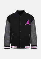 College nero da bambina con logo 45D197 A2B JORDAN 