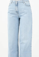 VICOLO Jeans a palazzo in denim chiaro da donna DD5142 ADE VICOLO 
