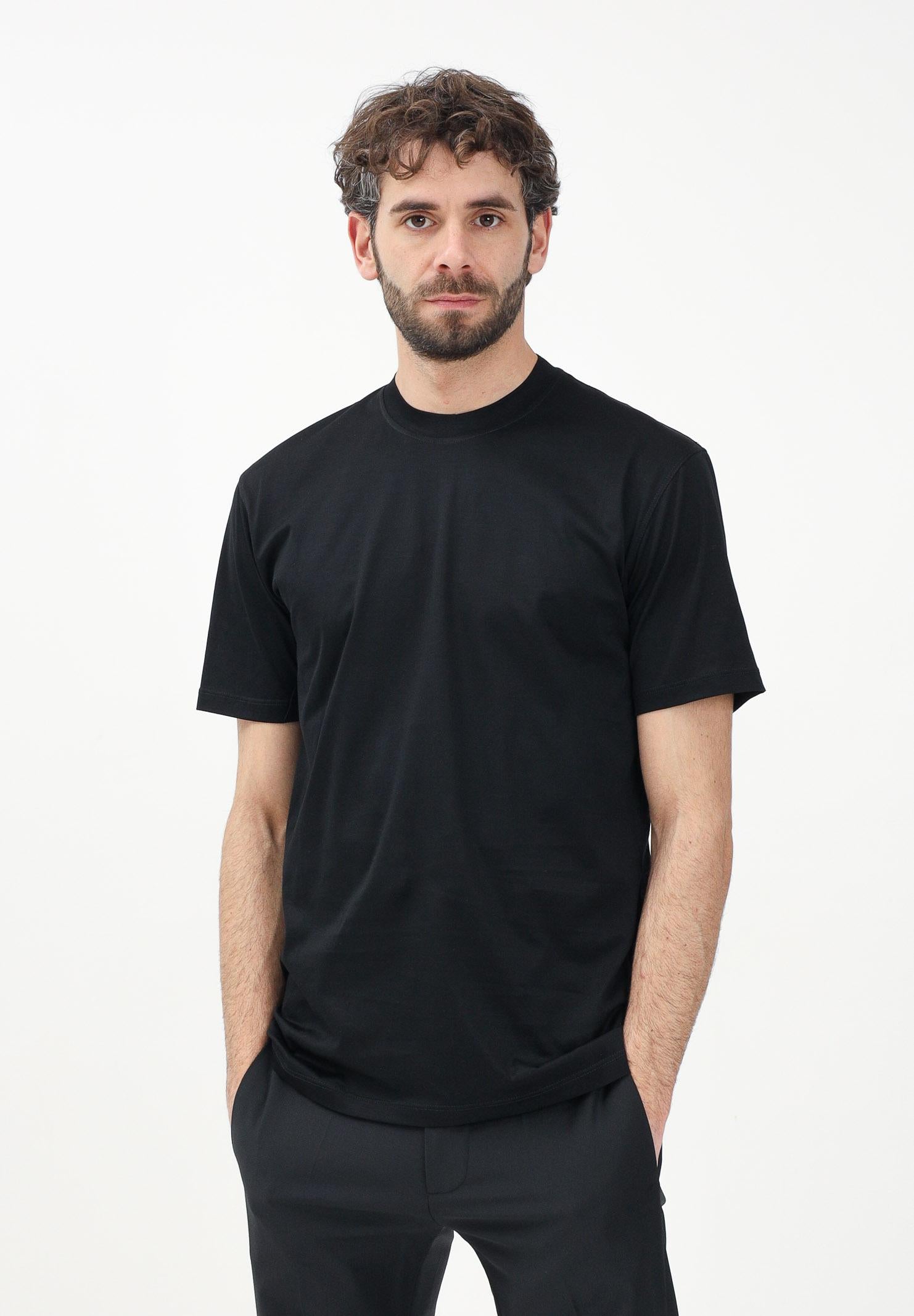 I'M BRIAN T-shirt a manica corta nera da uomo TS3327 009 I'M BRIAN 