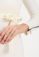 AKEP Abito midi panna da donna VSKD11033 V3 AKEP 