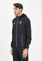 ADIDAS ORIGINALS Felpa con zip Manchester United Tiro 25 Competition Vis nera da uomo JV5351  ADIDAS PERFORMANCE 