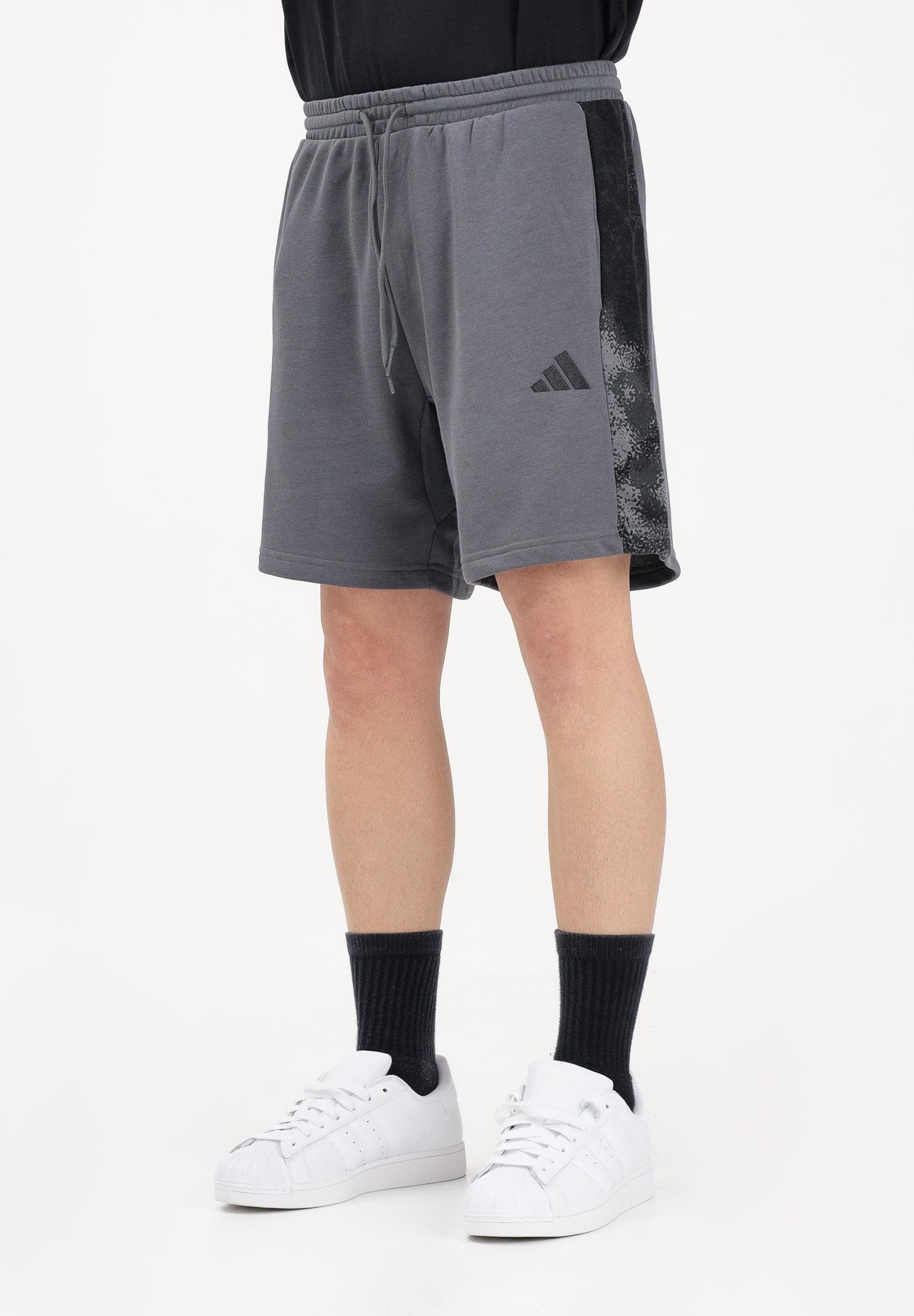 ADIDAS PERFORMANCE Shorts sportivo CAMO grigio da uomo KC0712 . ADIDAS PERFORMANCE 