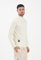 BLAUER Maglione a mezzo collo Joseph panna da uomo 25WBLUM10275-007329 104 BLAUER 