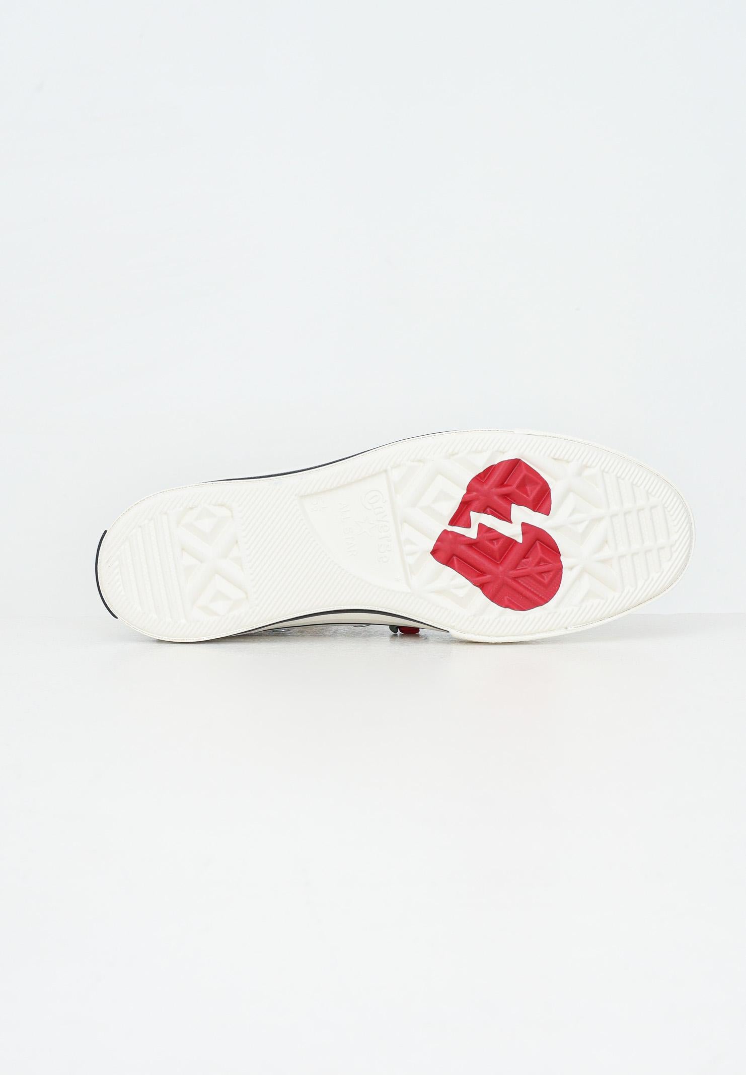 CONVERSE Sneakers CHUCK 70 ROSES bianche da donna A10637C . CONVERSE 