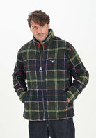 BARBOUR Felpa con zip pile sherpa tartan da uomo 252MMFL0187 TN11 BARBOUR 