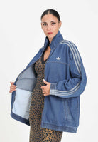 ADIDAS ORIGINALS Giubbotto Adicolor Denim Adilenium in denim chiaro da donna JY2896  ADIDAS ORIGINALS 