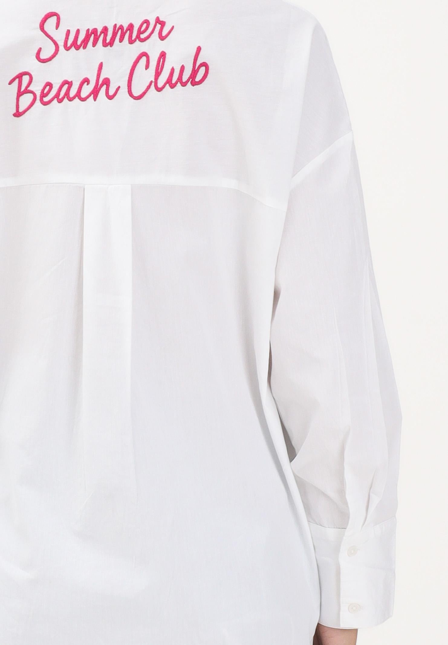 ONLY Camicia a manica lunga bianca da donna con ricamo sul retro 15375491 BRWIPI ONLY 
