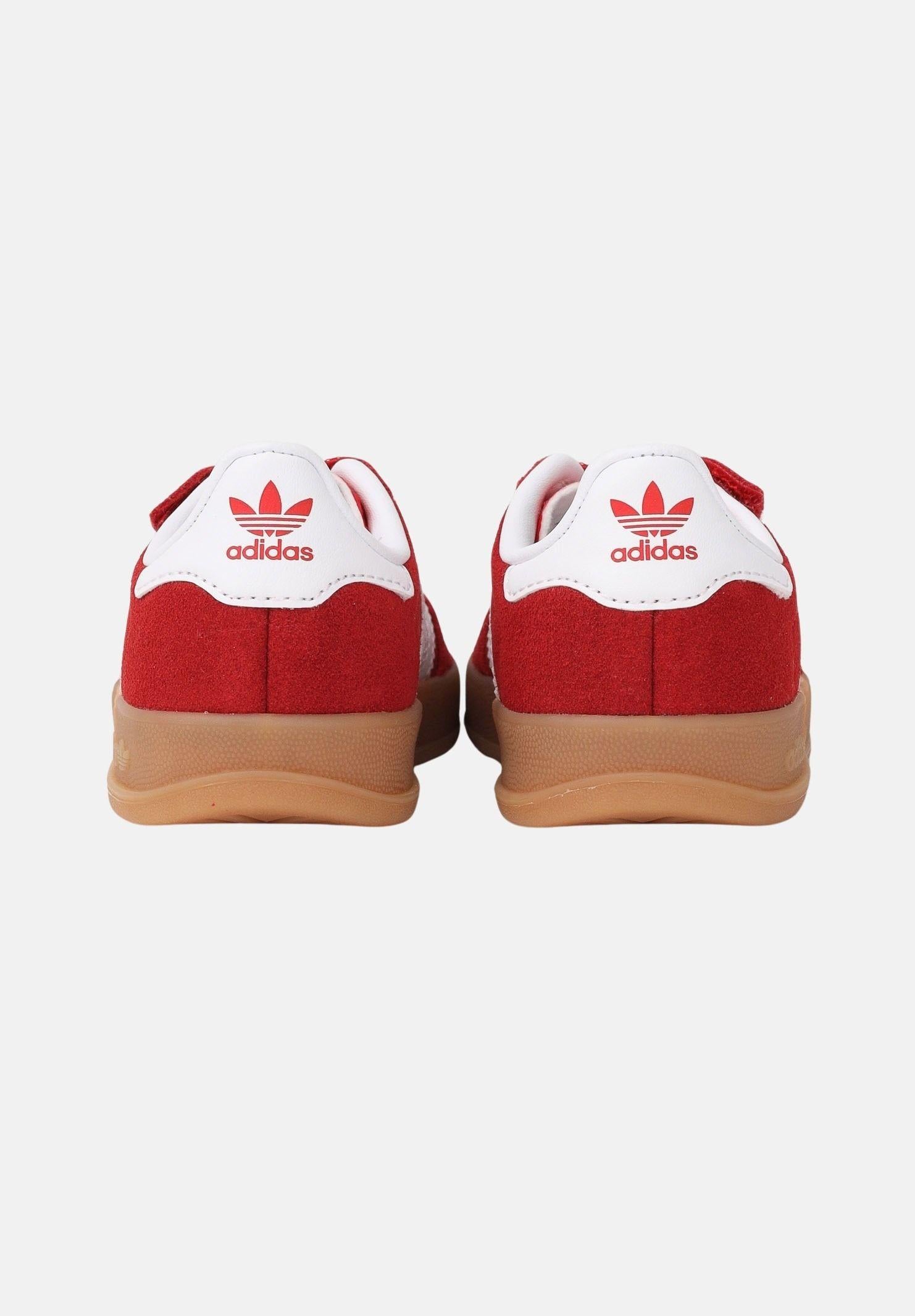 ADIDAS ORIGINALS Sneakers GAZELLE INDOOR rosse da neonato IH9132 . ADIDAS ORIGINALS 