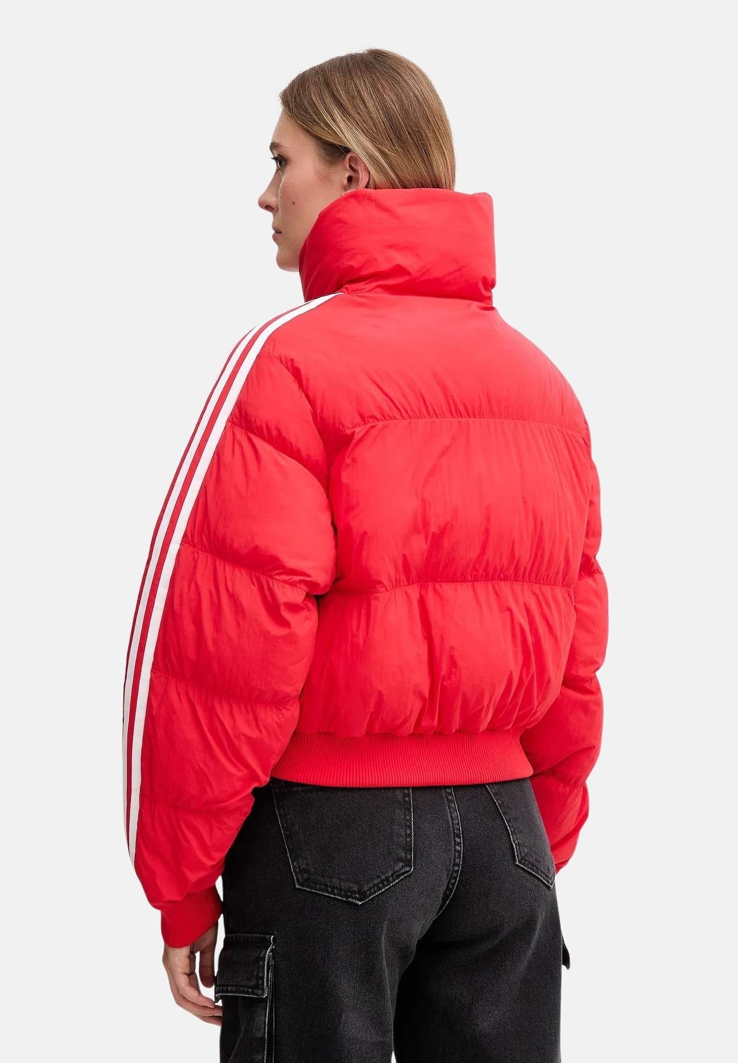 ADIDAS ORIGINALS Bomber Adicolor rosso da donna JX2966 . ADIDAS ORIGINALS 
