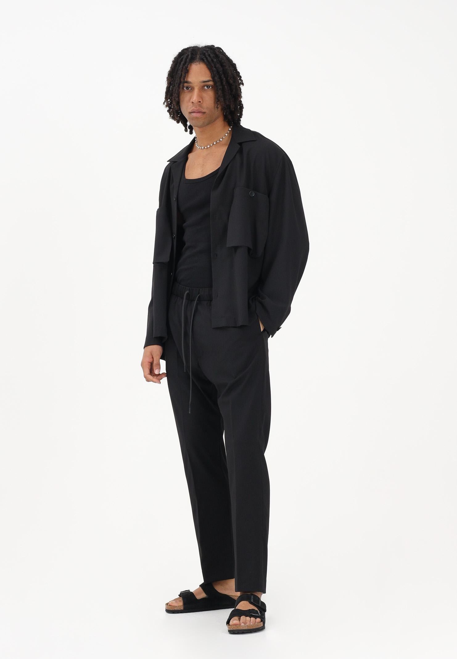 I'M BRIAN Pantalone nero da uomo PA3685 009 I'M BRIAN 