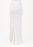 ELISABETTA FRANCHI Gonna lunga avorio da donna GO16263E2 360 ELISABETTA FRANCHI 