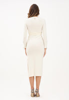 AKEP Abito midi panna da donna VSKD11033 V3 AKEP 