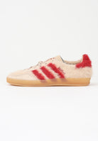 ADIDAS ORIGINALS Sneakers Gazelle Indoor Fur Tan beige da donna JP8341  ADIDAS ORIGINALS 