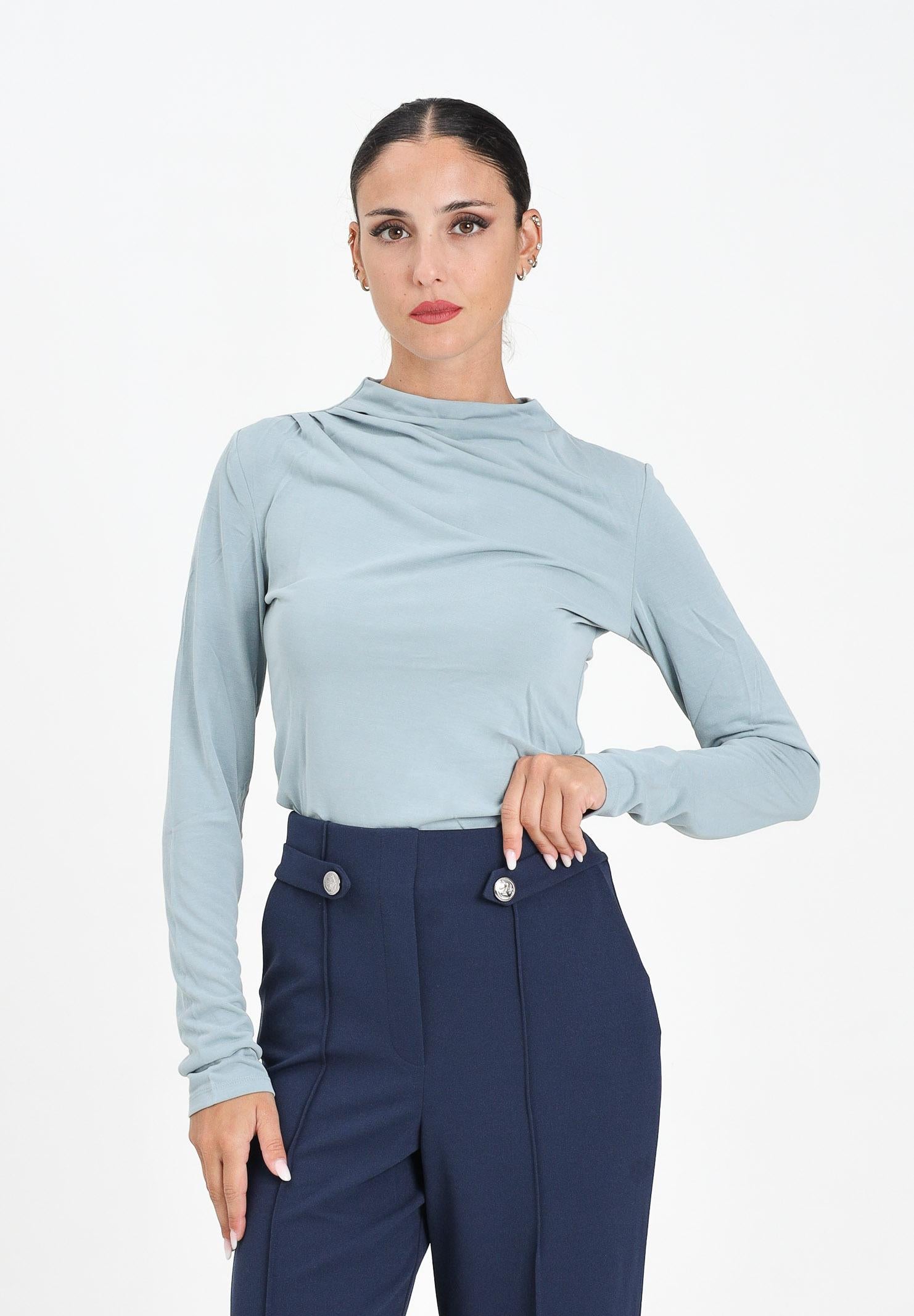 ONLY T-shirt a manica lunga celeste da donna 15356320 Arona ONLY 