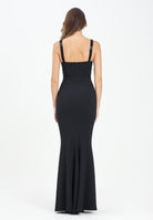 ALMA SANCHEZ Abito lungo Accadio nero da donna AS2526025TC 999 ALMA SANCHEZ 