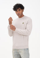 LYLE & SCOTT Maglioncino girocollo panna da uomo KN2110VC W870 LYLE & SCOTT 