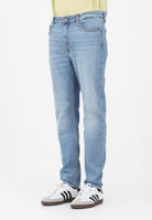 CALVIN KLEIN JEANS Jeans Slim Tapered in denim chiaro da uomo LV04RE780G3N2 . CALVIN KLEIN JEANS 