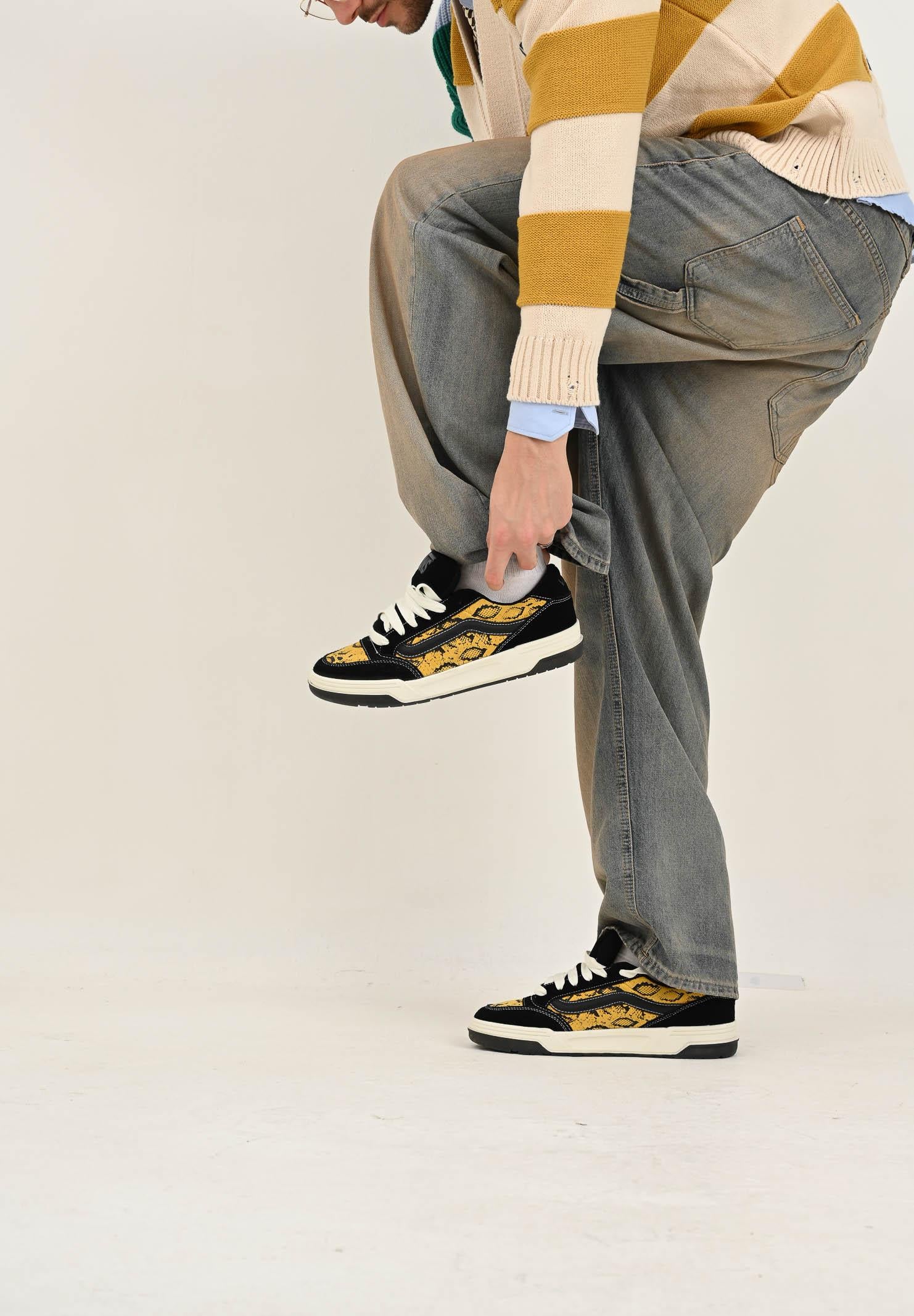 VANS Sneakers HYLANE nere e gialle da uomo VN000D1JY231 . VANS 