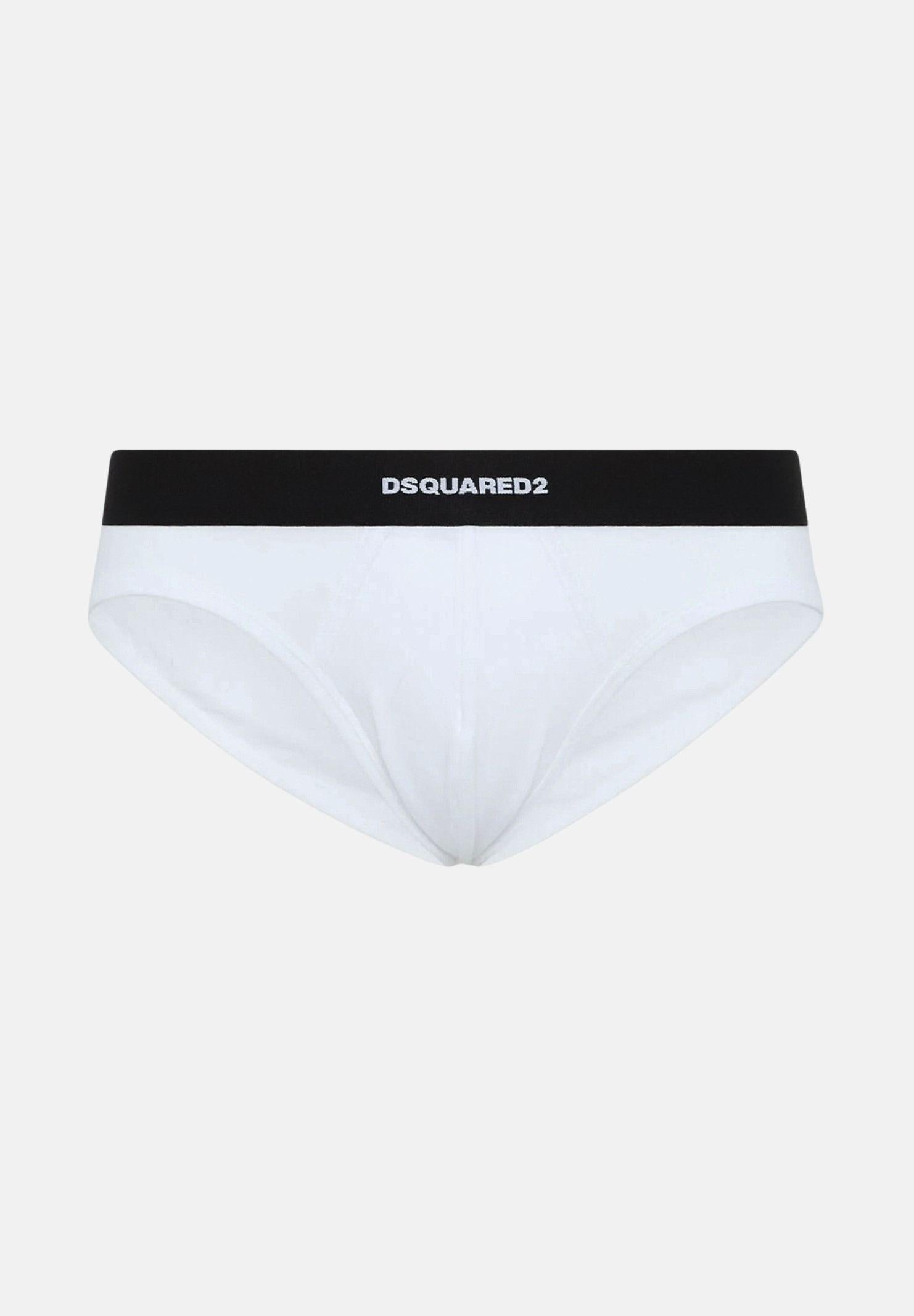 DSQUARED2 Slip (2pz) bianchi da uomo DCX200070 100 DSQUARED2 