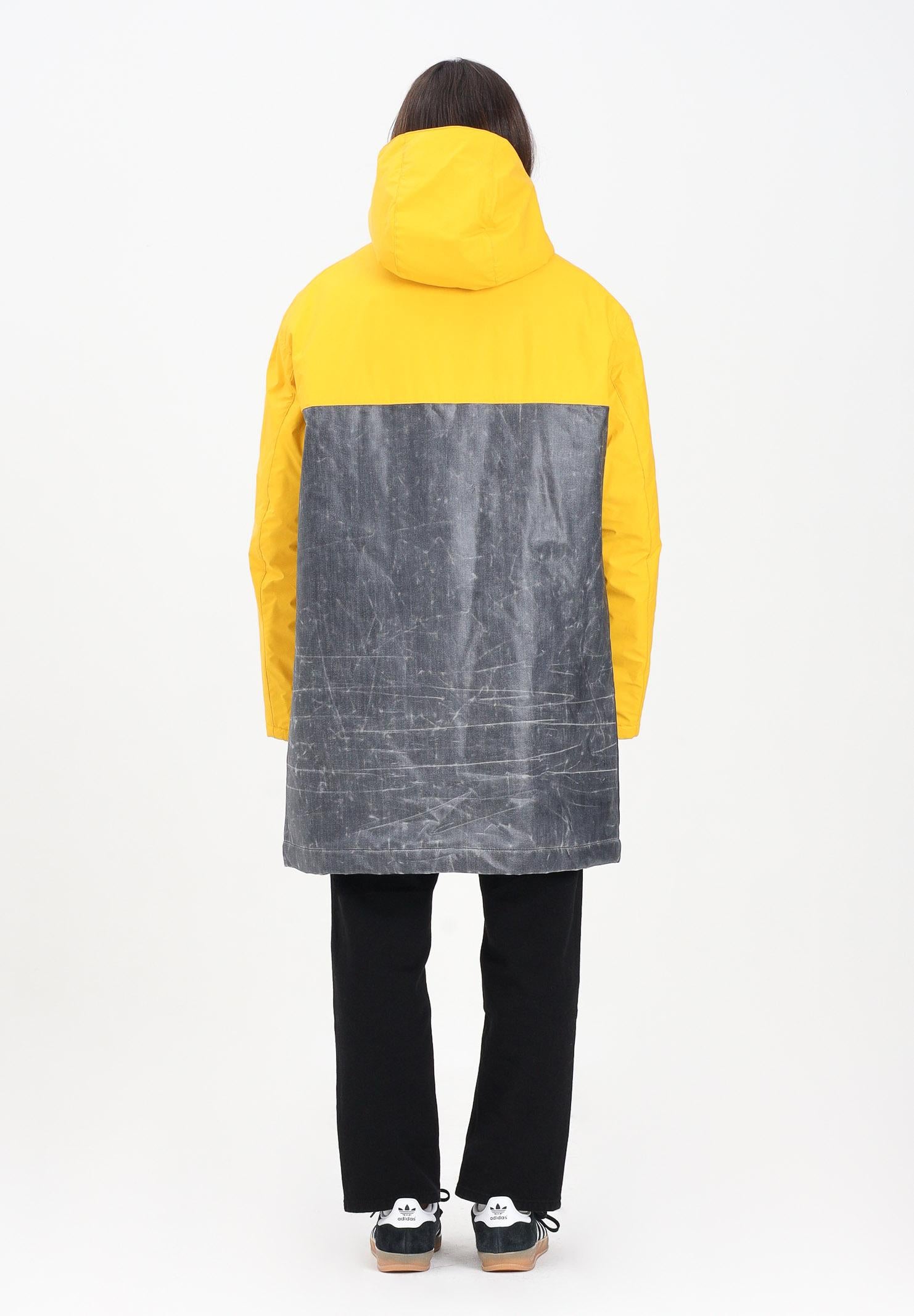 DSQUARED2 Trench impermeabile colorblock giallo e denim per donna, ragazzi e bambini DQ3044D0AEC DQ01 DSQUARED2 