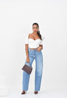 MAX MARA Jeans Zagara in denim chiaro da donna 2526186011600 009 MAX MARA 