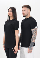 DSQUARED2 T-shirt a manica corta nera per uomo e donna con patch logo D9M205720 001 DSQUARED2 