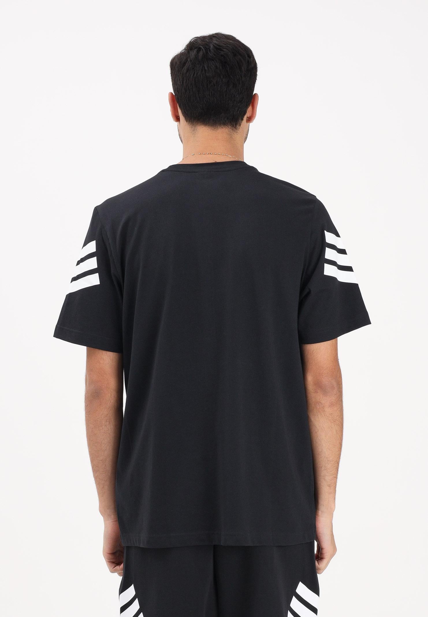 ADIDAS PERFORMANCE T-shirt a manica corta Future Icons 3-Stripes nera da uomo JD4877 . ADIDAS PERFORMANCE 