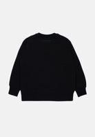 Felpa girocollo nera per donna e bambina con stampa Numerique M60681MM006 M6900 MAISON MARGIELA 