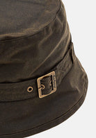 BARBOUR  Bucket Kelso Wax con cinturino color oliva per uomo e donna 242-LHA0174LHA OL11 BARBOUR 
