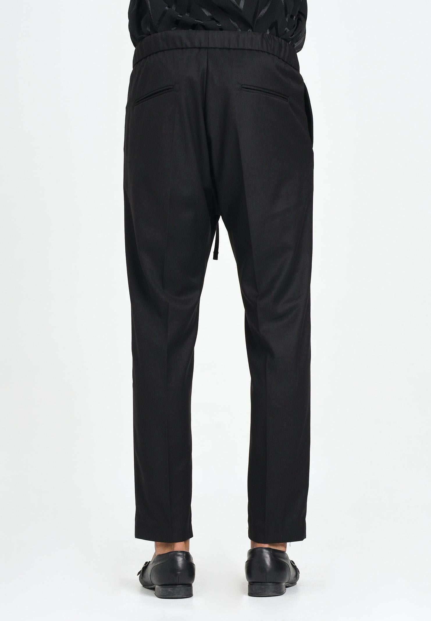I'M BRIAN Pantalone elegante nero da uomo PA3484 009 I'M BRIAN 