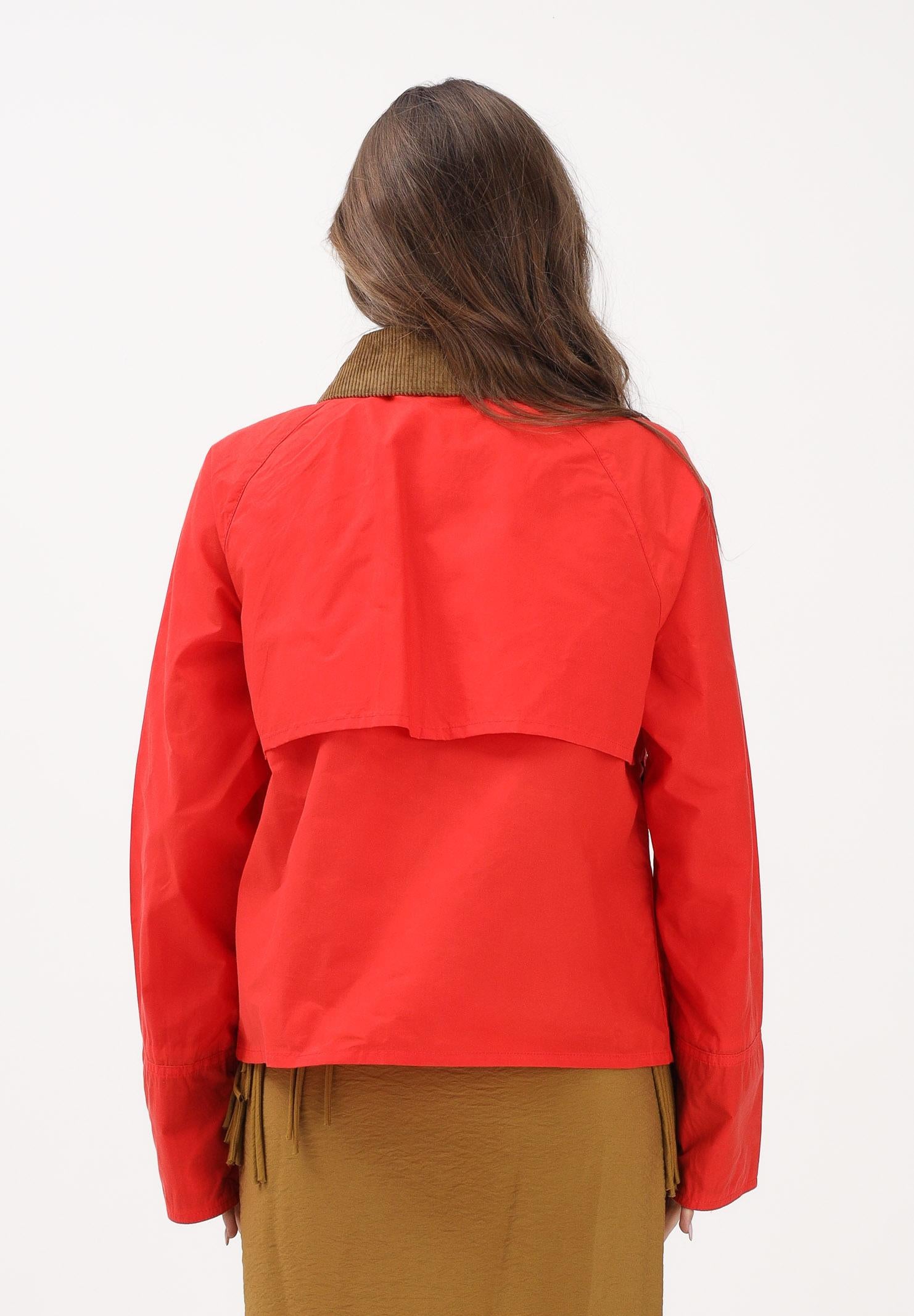 BARBOUR Giacca a vento Mackworth rossa da donna 261-LCA0398 RE51 BARBOUR 