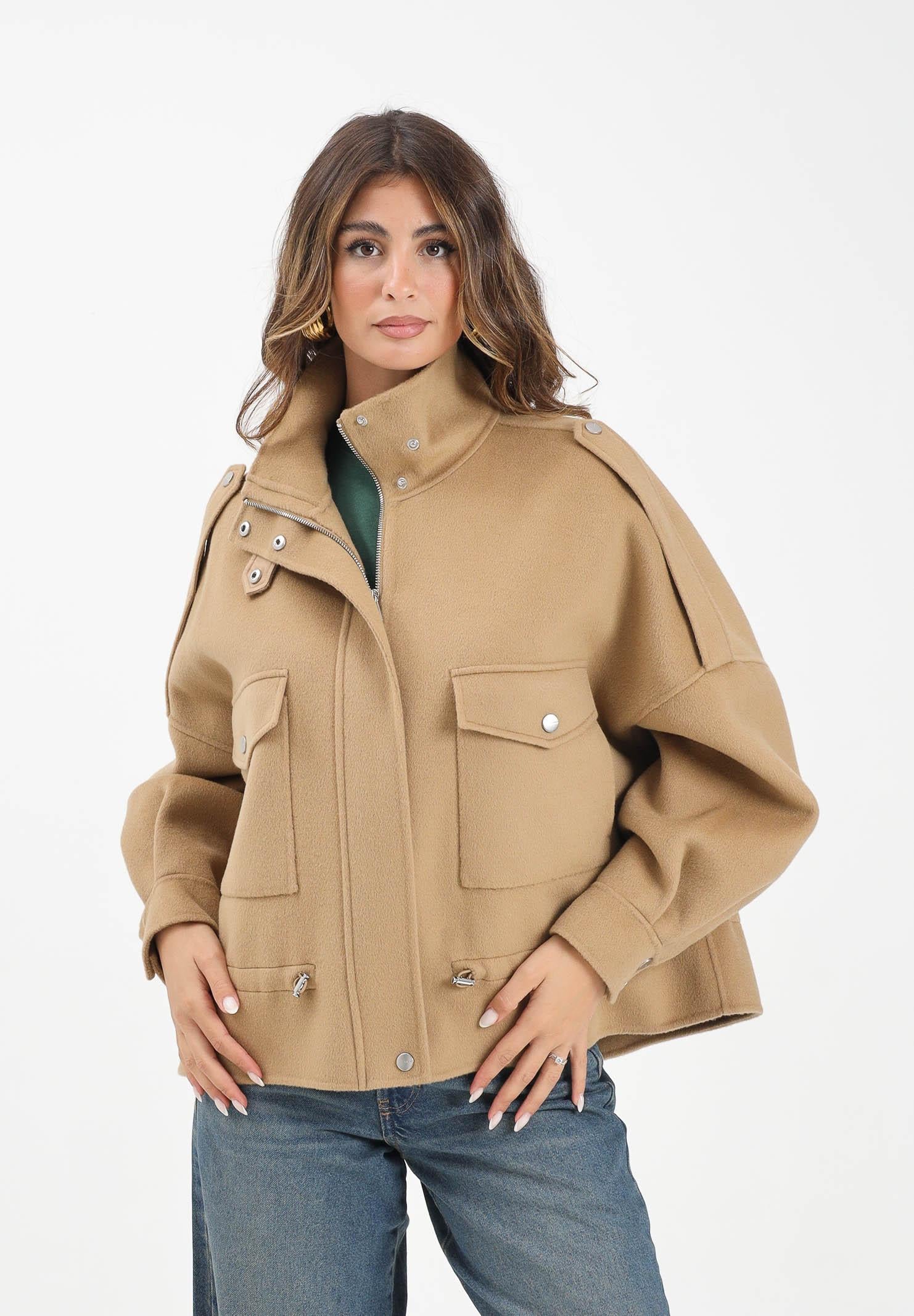 PINKO Caban cammello da donna 105341A2XM CAM PINKO 