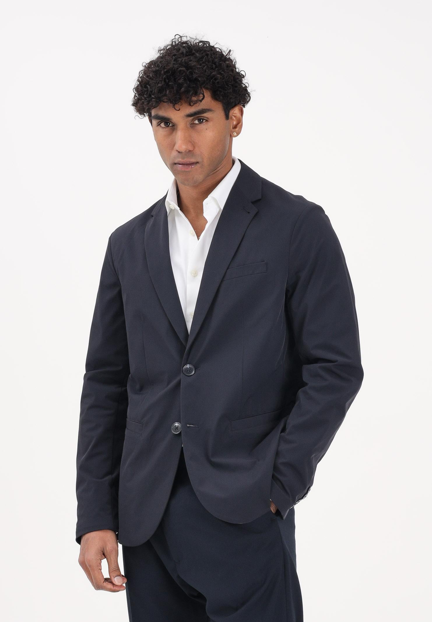 ARMANI EXCHANGE Giacca monopetto blu da uomo 8NZG49ZNYZZ 1583 ARMANI EXCHANGE 