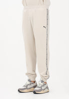 PUMA Pantalone sportivo Essentials Tape panna da uomo 691695 87 PUMA 