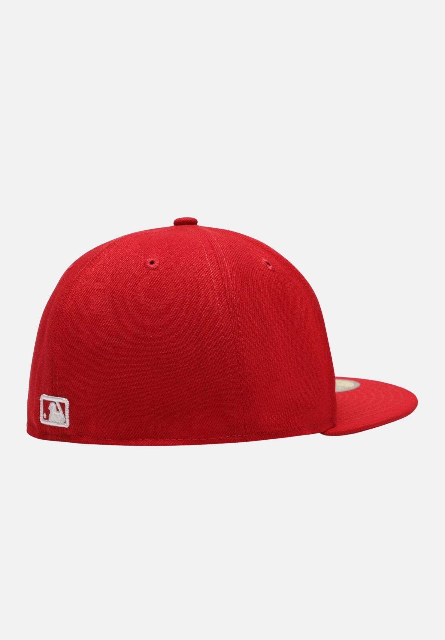 NEW ERA Cappello con visiera NY Yankees 59FIFTY Essential rosso per uomo e donna 10011573  NEW ERA 