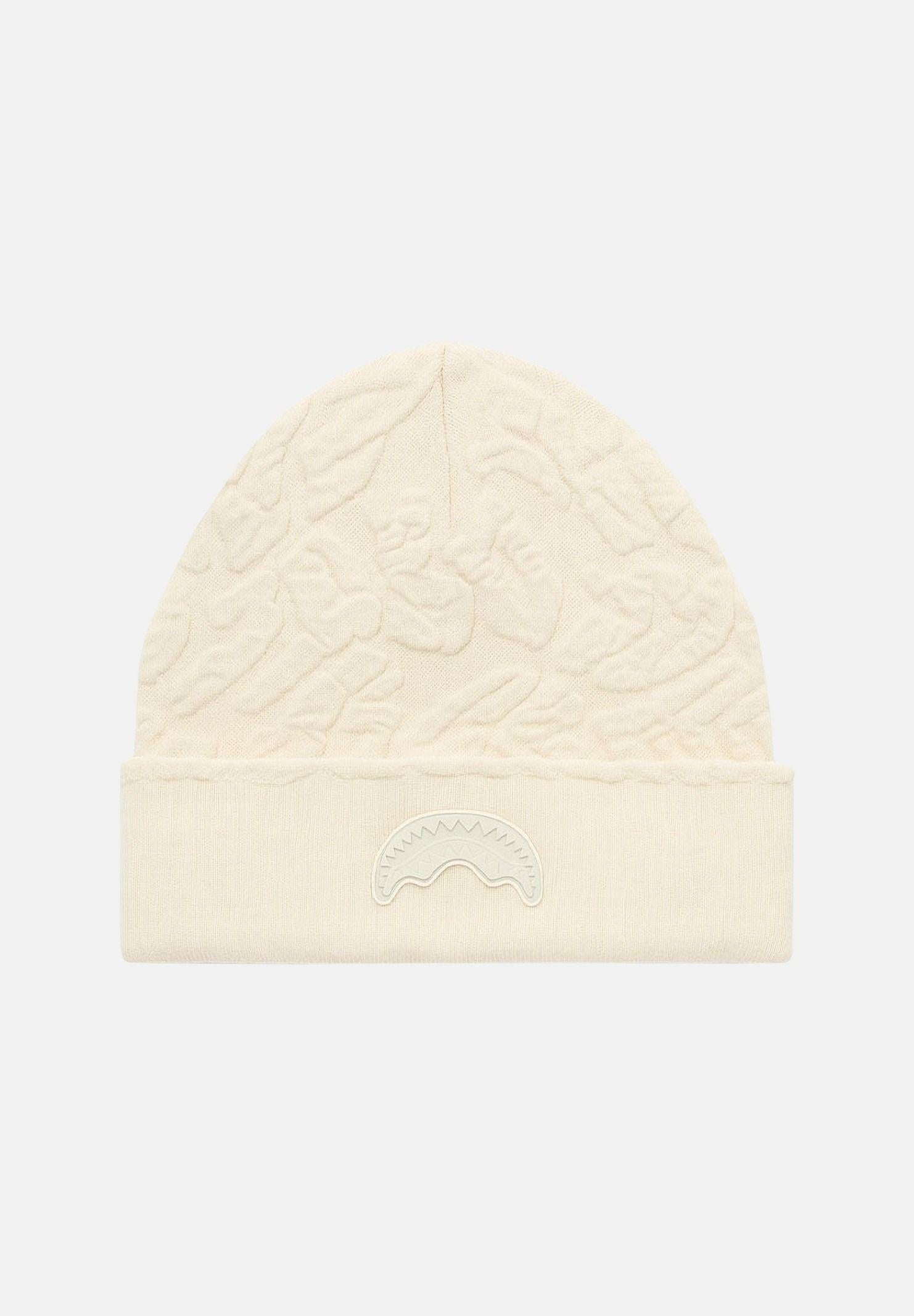 SPRAYGROUND Berretto 3D KNIT panna per uomo e donna 910HW416NSZ . SPRAYGROUND 