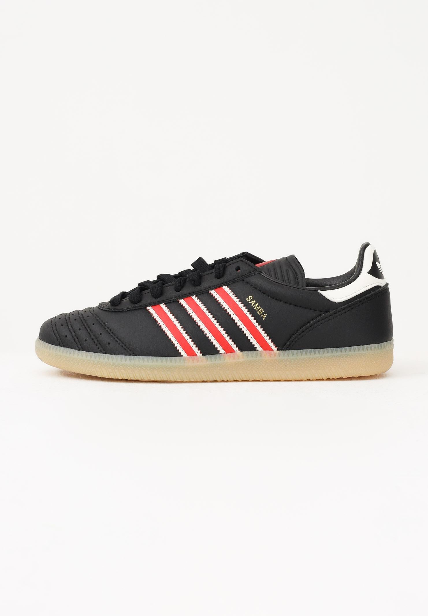 ADIDAS ORIGINALS Sneakers Samba JP nere e rosse per uomo e donna JP9529 . ADIDAS ORIGINALS 