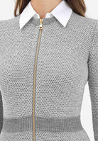 ELISABETTA FRANCHI Tuta elegante grigia da donna KT63T57E2 431 ELISABETTA FRANCHI 