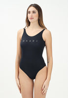 MARNI Costume intero nero per donna e bambina con stampa logo M01350M00M2 0M900 MARNI 