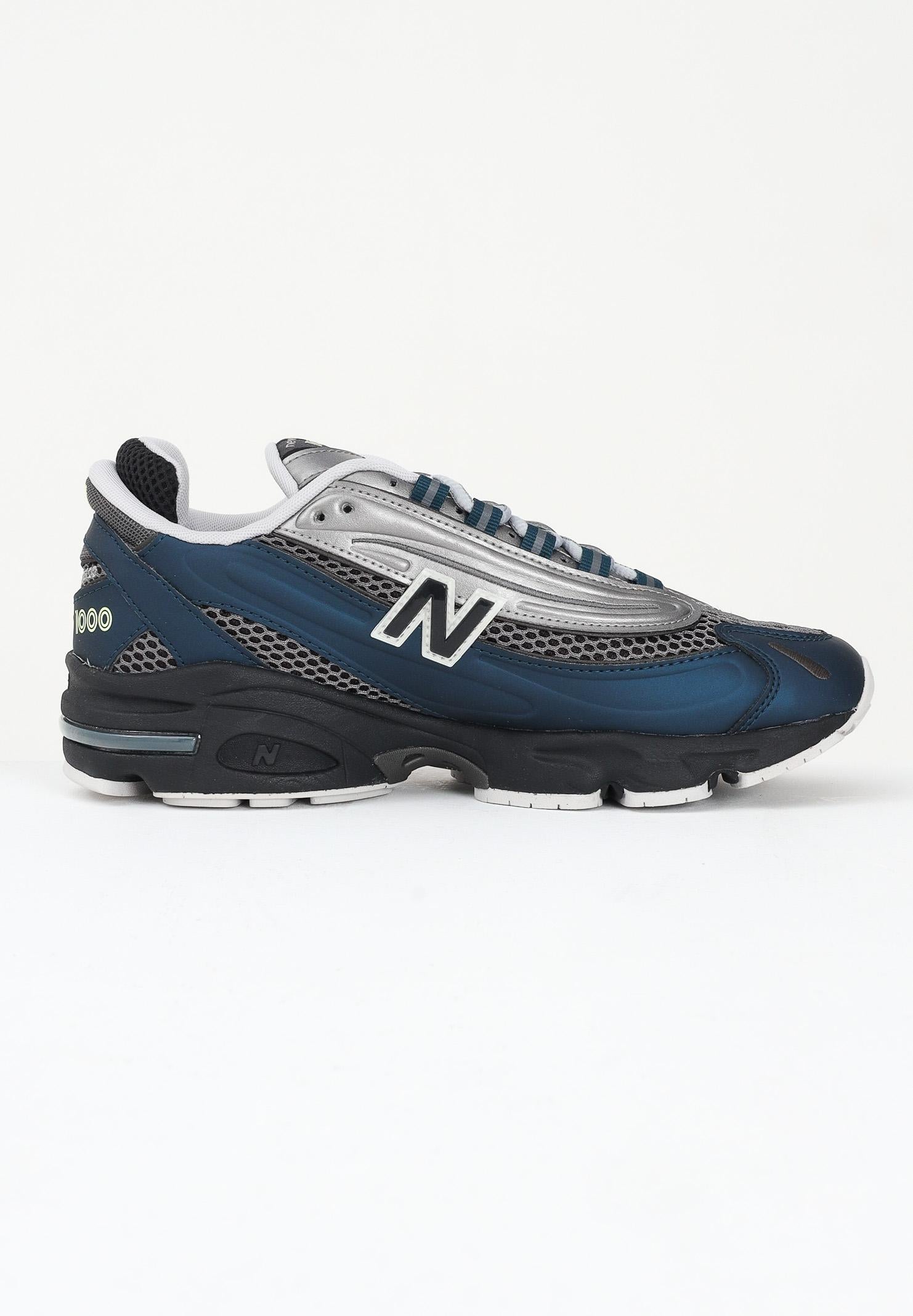 NEW BALANCE Sneakers 1000 ottanio e argento per uomo e donna M1000S . NEW BALANCE 