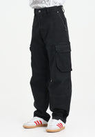 DIESEL Jeans D-Dave cargo in denim nero per donna, ragazzi e bambino J02329KXBQP K02 DIESEL 