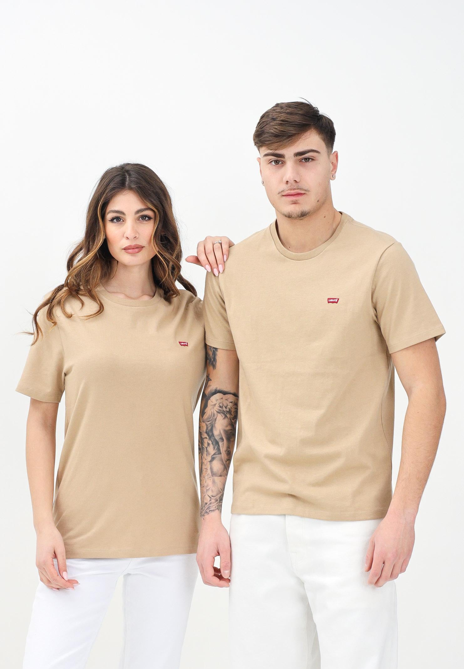 LEVI'S® T-shirt a manica corta Housemark beige per uomo e donna 56605-0261 0261 LEVI'S® 