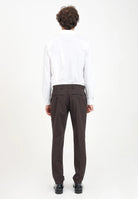Pantalone elegante marrone da uomo 16087825 DEMITASSE SELECTED HOMME 