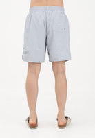 NIKE Shorts mare grigio da uomo con stampa NESSF508 051 NIKE 