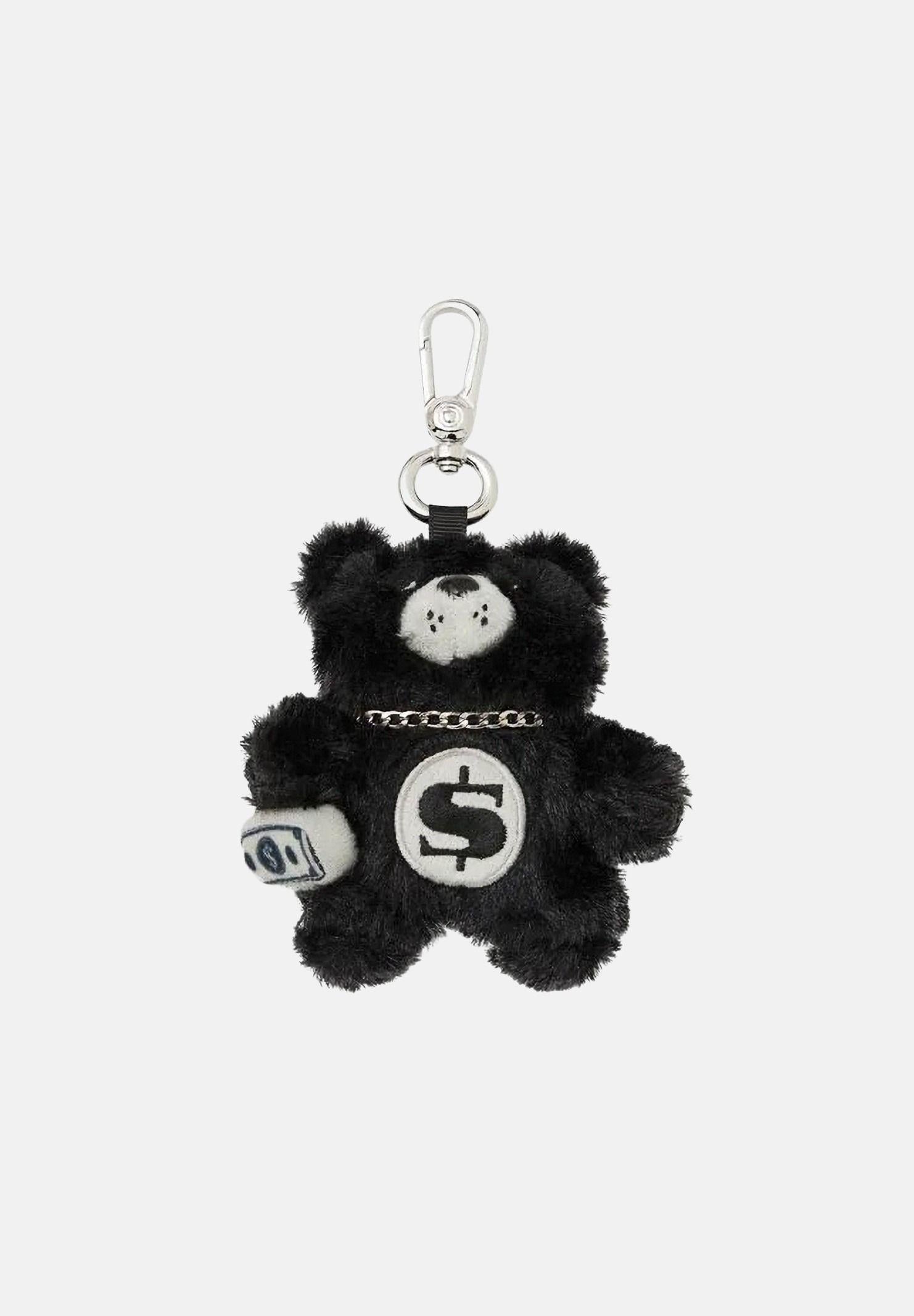 SPRAYGROUND Ciondolo FUR CRAY BLACK BEAR KEYCHAIN nero da donna 910K8353NSZ . SPRAYGROUND 